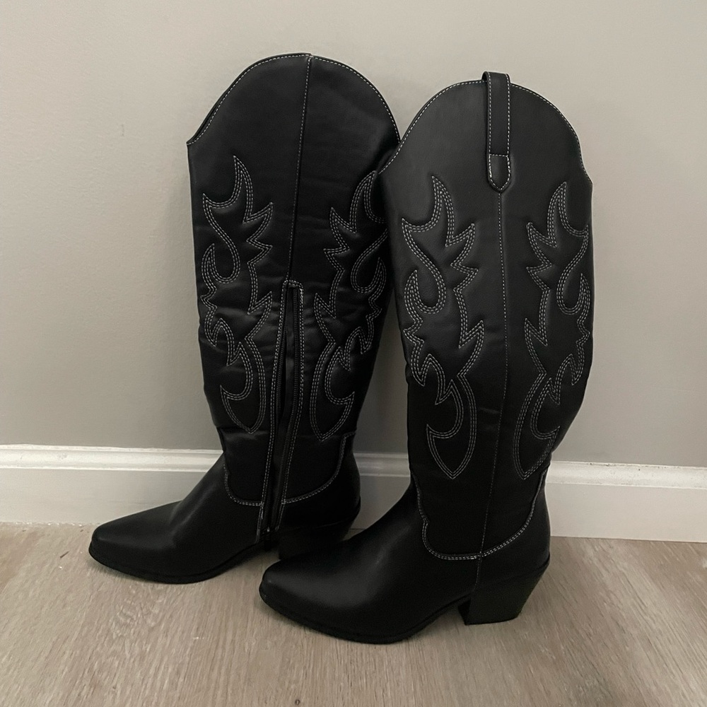Knee high boots